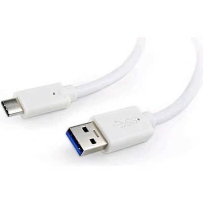 Gembird KAB05133D USB 3.0 AM na Type-C, (AM/CM), 1,8m, bílý