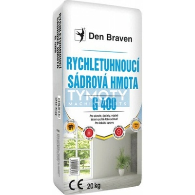 Debbex Rýchlotuhnúca sadrová hmota G400 - 5 kg vrece