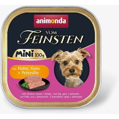 Animonda Vom Feinsten Mini Adult Dog kuřecí husí a petržel 100 g