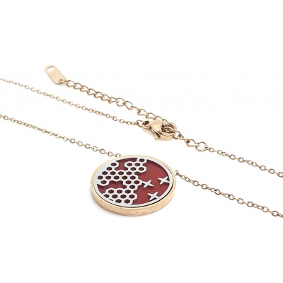 Jan Kos jewellery Řetízek s přívěskem z oceli 12118093
