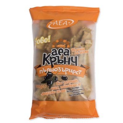 АЕА КРЪНЧ С ТИКВЕНО СЕМЕ, ЧИЯ И МАК 0, 160 КГ