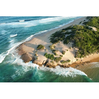 DIMEX ART Флизелинов фототапет изглед от дрон - плаж 375 x 250 см