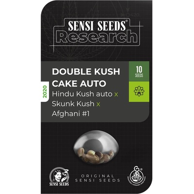 Sensi Seeds Double Kush Cake AUTO semena neobsahují THC 3 ks