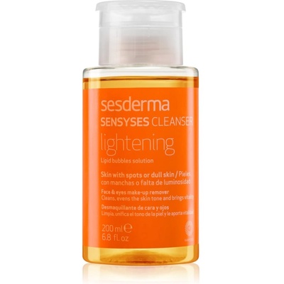Sesderma Sensyses Cleanser Lightening лосион за почистване на фон дьо тен за кожа с хиперпигментация 200ml