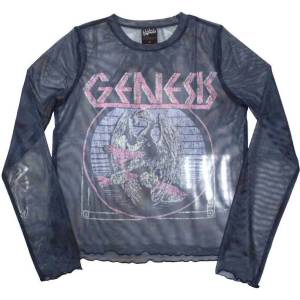 Genesis Bird Hand (Mesh) Navy Blue S Дамски Риза (GENMCT17LN01)