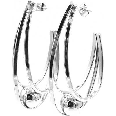 Steel Jewelry náušnice DLOUHÉ Chirurgická ocel NS240249