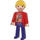 Efko Igráček Fanoušek MS v hokeji 2024 červený dres figurka