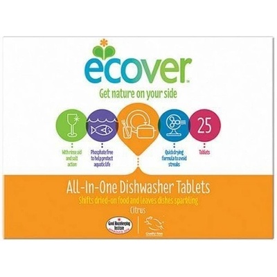 Ecover All in One tablety do umývačky riadu 500 g 25 ks