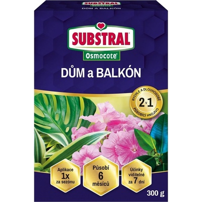 Substral Osmocote 2v1 dům a balkón 300 g
