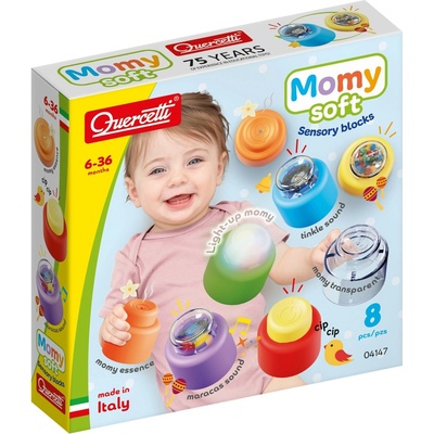 Quercetti 4147 Momy Soft Sensory Blocks – Zboží Dáma