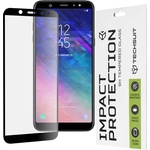 Techsuit Протектор за Samsung Galaxy A6 Plus 2018 - 111D Full Cover / Full Glue Glass - Черен (KF235950)