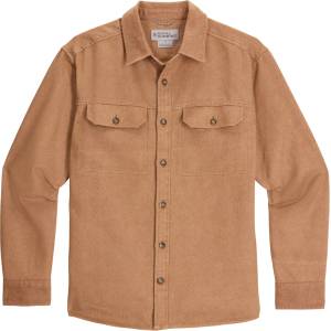 Royal Robbins Мъжка риза с копчета Royal Robbins Ouds Rest Hemp L/S Shirt - Pecan Htr (033-3375-0311)
