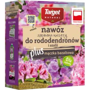 Target Тор за грижи за цветя за рододендрони и азалии с базалтово брашно 1 кг