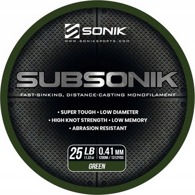 Sonik Subsonik Green 1200 m 0,41 mm