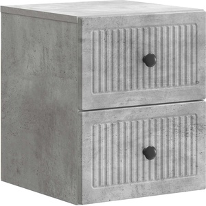 vidaXL Спален шкаф с монтаж на стена Бетонно сиво 33 x 34, 5 x 40 см (897961)