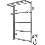 Mario Radiators Стълбов радиатор за баня HOTEL 75W/230V 66x42 cm неръждаема стомана/хром десен (MR0069)