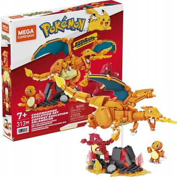 Mattel Pokémon Mega Construx - Charmander Evolution Set