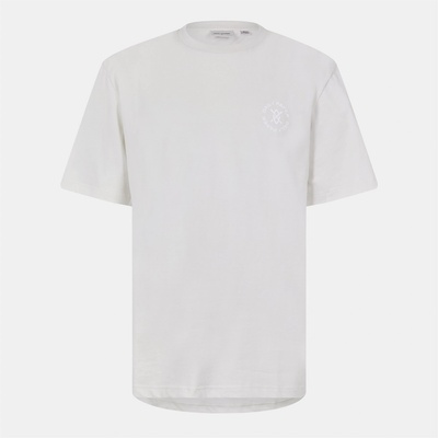 Daily Paper Тениска Daily Paper Men's Circle Regular Fit T-Shirt - White Sand