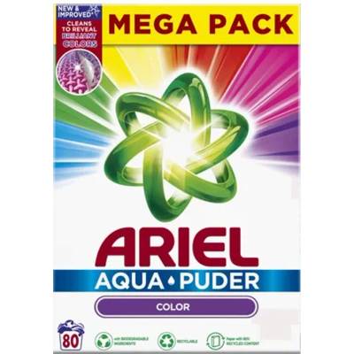 Ariel Aqua Puder Color prací prášok 5,2 kg 80 PD