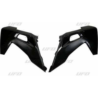 UFO kryty chladiče HUSQVARNA TC 125/250 19-22, FC 250/350/450 19-23, barva černá