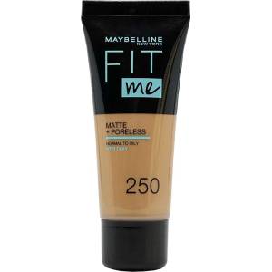 Maybelline MBL FIT ME MAKE-UP MATTE+PORELESS 30 ML / 250 SUN BEIGE make-up 250 sun beige
