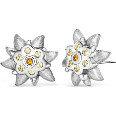 CrysTalp náušnice Protěž s krystaly 41050.R
