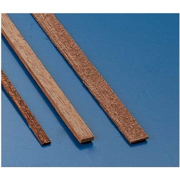 Krick Modelltechnik Lišta mahagon 1x7mm 1m 10 AS_KR-81569