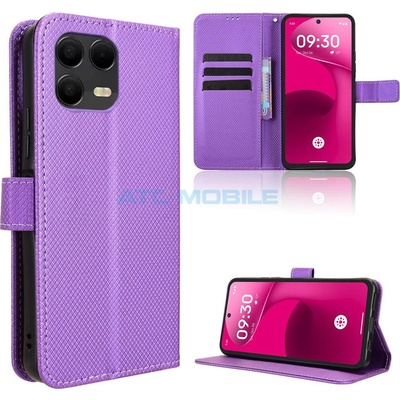 Shield4U T Phone 3 Pro 5G 2025 Diamond Texture fialové