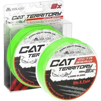 Mikado Pletená Šňůra Cat Territory Octa Braid 300m Fluo 0,40mm