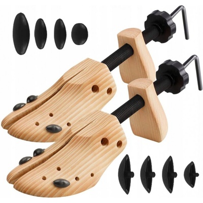 Dřevěný roztahovač obuvi masiv - 2ks, 38-42 – Zboží Dáma