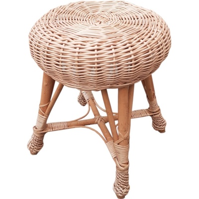 HRADIL proutěný taburet H137 přírodní 45 x 35 cm