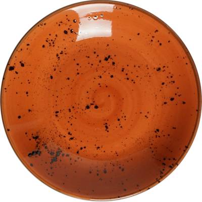 FINE DINE Hluboké talířové kupé 230 mm, oranžové Dahlia