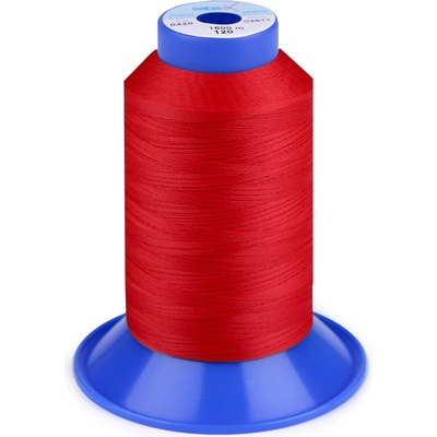 Nitě elastické Sabaflex 120; 1500 m Varianta: 503 červená, Balení: 1 ks