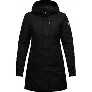 Fjall Raven Дамско палто Fjällräven Women's Kiruna Padded Parka Coat - Black (102-0938-0413)