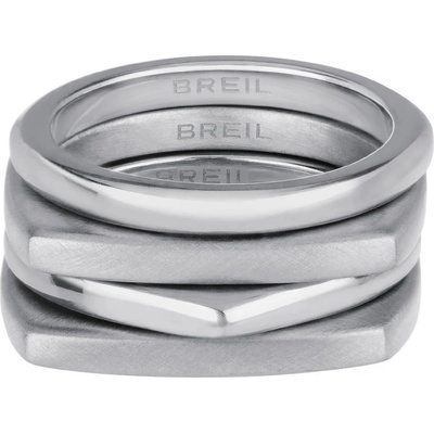 Breil ocelových prstenů New Tetra TJ301