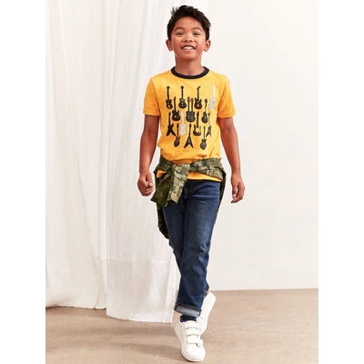 GAP Dětské džíny straight stretch Tmavě modrá – Zboží Dáma