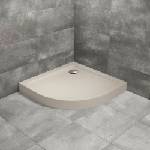 Radaway Doros A Compact Stone полукръгла душ корита 80x80 см кашмирен акрил (SDRA8080-05-84S)