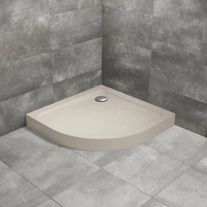 Radaway Doros A Compact Stone полукръгла душ корита 80x80 см кашмирен акрил (SDRA8080-05-84S)