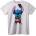 NOONEBRAND Тениска Stitch градски стил - 2XL, White