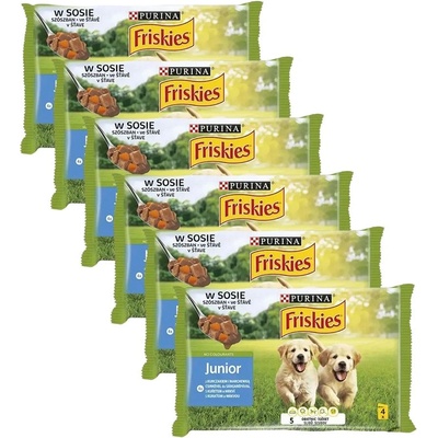 Friskies Junior мултипак с пиле в сос 24 x 85 г