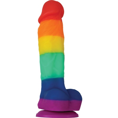 NS Novelties Дилдо с вендуза Rainbow Pride (17 см)