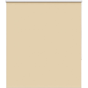 vidaXL Ролкова щора Blackout Бежова 125x130 cm Ширина на плата 121, 6cm (4010717)