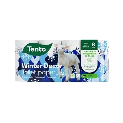 Tento Winter Decor 3-vrstvý 8 ks