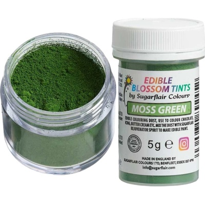 Sugarflair Jedlá prachová farba Moss Green 5 g
