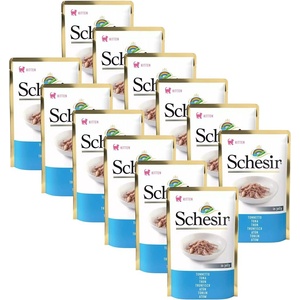 Schesir коте котенце тонь 12 x 85 г