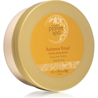 Avon Planet Spa Radiance Ritual tělové máslo s hydratačním a zklidňujícím účinkem 200 ml – Zboží Dáma