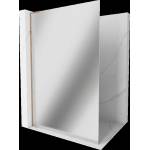 Mexen Kioto L Душ параван Walk-in 100 x 200 см, огледало, розово злато - 800-100-103-60-50 (800-100-103-60-50)