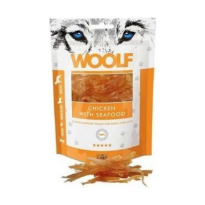 WOOLF Classic pôch. Kuracie s morskými plodmi 100 g