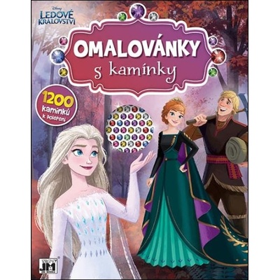 Ledové království Omalovánky s kamínky