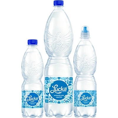 Lucka neperlivá pramenitá voda 6 x 1,5 l